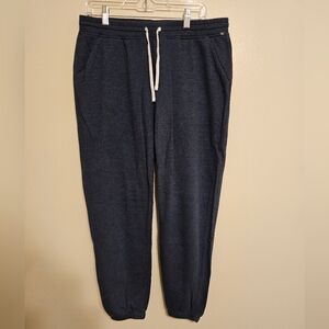 Eddie Bauer Cropped Fleece Sweatpants, Large